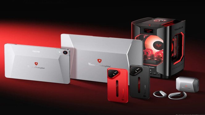 Kolaborasi TECNO Tonino Lamborghini: PC Gaming Water-Cooled Terkecil!