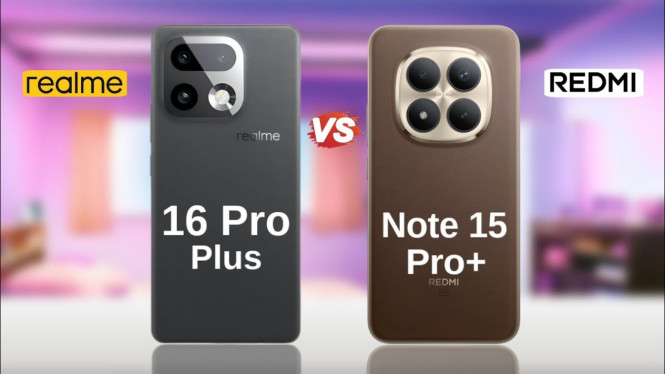 Realme 16 Pro+ 5G vs Redmi Note 15 5G, Desain dan Dimensi, Layar dan Kualitas Tampilan, Performa dan Hardware, Baterai dan Pengisian Daya, Sistem Operasi dan Fitur Tambahan