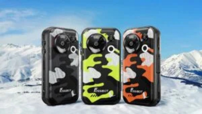 FOSSiBOT F116 Pro: HP Mungil 4 Inci yang Bisa Jadi Action Cam