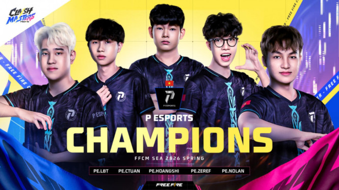 P Esports Juara FFCM SEA 2026 Spring Usai Tekuk Team Falcons