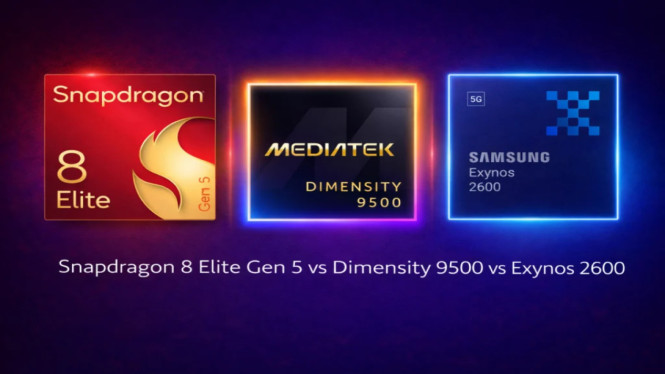 Snapdragon 8 Elite Gen 5 vs Dimensity 9500 vs Exynos 2600,