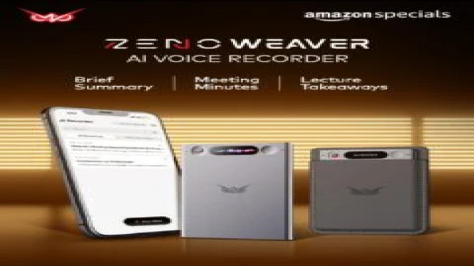 Zeno Weaver: AI Voice Recorder Berbasis ChatGPT 4.0 Meluncur