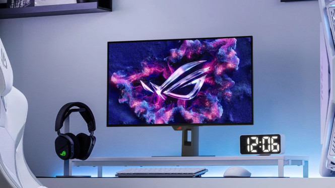 Harga Monitor Gaming ASUS ROG Strix OLED Baru Mulai $599!