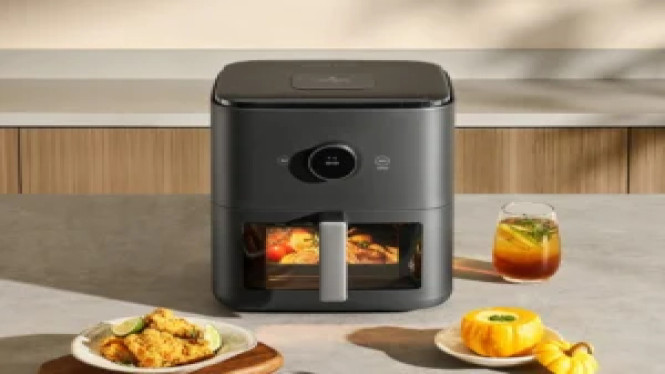 Xiaomi Rilis Mijia Smart Air Fryer Pro 6.5L, Masak Lebih Cepat!