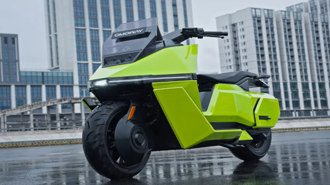 OMO X: Motor Listrik Self-Balancing Pertama Dunia Siap Masuk Indonesia