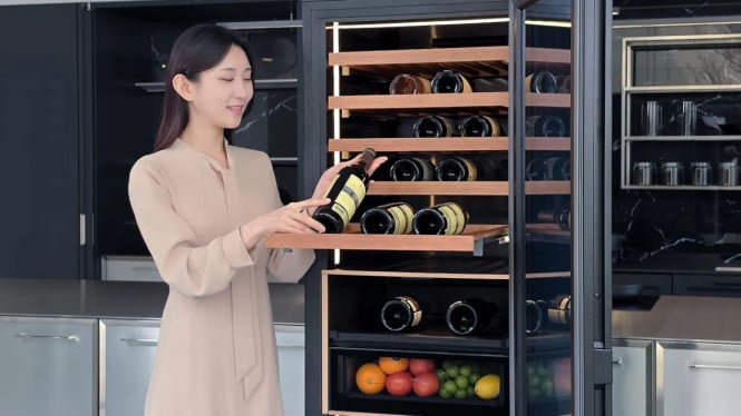 Samsung Rilis Kulkas Anggur Infinite AI: Canggih atau Gimmick?