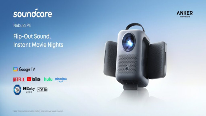 Anker Nebula P1i Meluncur