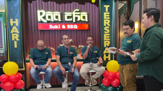 Konferensi pers Raa Cha.
