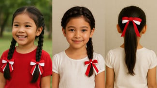 Model Gaya Rambut Anak untuk Acara 17an, 1. Kepang Dua dengan Pita Merah-Putih, 2. Kuncir Kuda Tinggi dengan Ikat Merah-Putih, 3. Kepang Mahkota dengan Aksen Bendera Mini, 4. Half Bun dengan Pita Merah-Putih, 5. Kepang Ikan dengan Hiasan Merah-Putih, 6. Space Buns Merah-Putih, 7. Rambut Tergerai dengan Headband Merah-Putih, 8. Kepang Mahkota Samping dengan Ikat Kepala Merah-Putih, 9. Cepol Sporty dengan Twist Merah-Putih, 10. Ponytail Elegan dengan Aksesori Merah-Putih