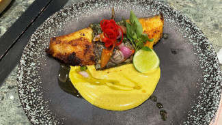Ikan bakar kunyit asap