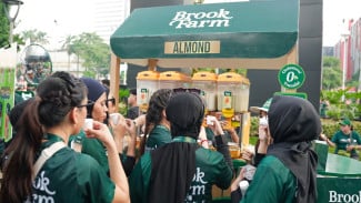 Peserta BrookFarm Almond Run 2025.