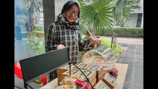 Ibu tami pemilik usaha dapur mitmut