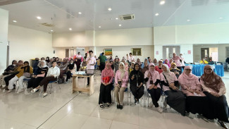 Acara Gerakan deteksi dini kanker oleh FIK UI