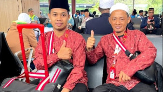 Pelaku bisnis kopi yang berangkat umrah