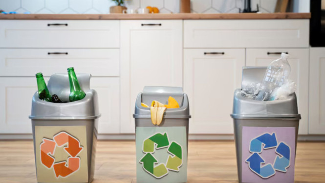 Ilustrasi sampah, 1. Jaga Kebersihan Area Sekitar Tempat Sampah, 2. Gunakan Kantong Sampah yang Tertutup Rapat, 3. Taburkan Garam atau Bubuk Kopi di Sekitar Tempat Sampah, 4. Bersihkan Tempat Sampah Secara Berkala, 5. Gunakan Penghalang Alami, 6. Segera Buang Sampah Organik yang Basah