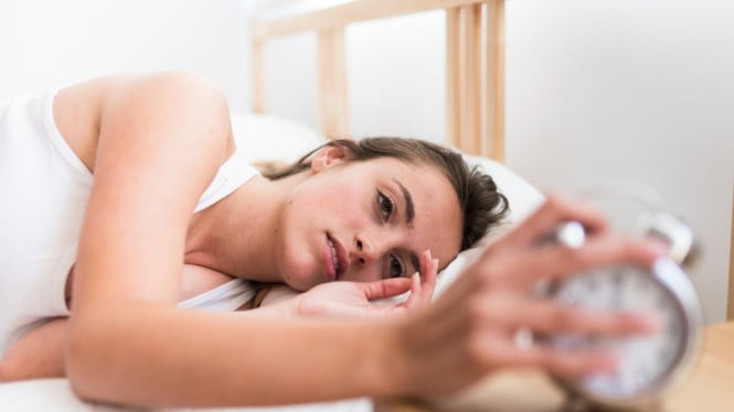 Ilustrasi emosi bangun tidur