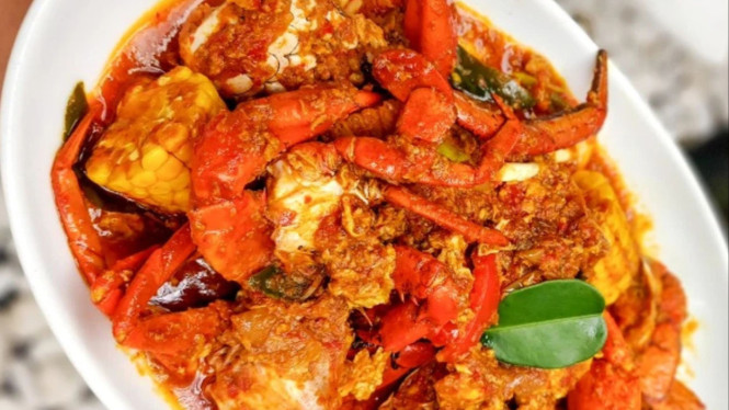 Ilustrasi kepiting saus padang, Bahan-bahan Membuat Kepiting Saus Padang:, Bahan utama:, Bumbu halus untuk kepiting saus padang:, Bumbu pelengkap:, Cara Membuat Kepiting Saus Padang: