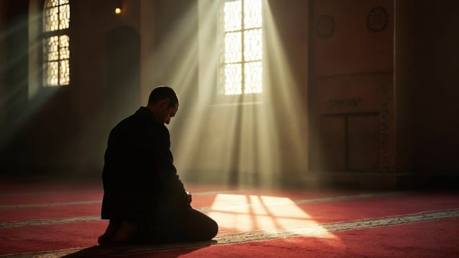 Ilustrasi Muslim Tengah Berdoa, Tempat-Tempat Doa yang Mustajab, Waktu-Waktu Doa yang Mustajab, Amalan Penguat Agar Doa Dikabulkan, Perjalanan spiritual ke Mekkah