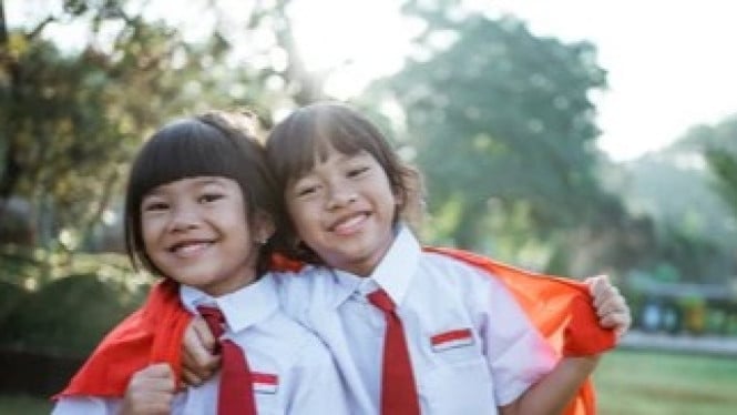 Ilustrasi anak SD