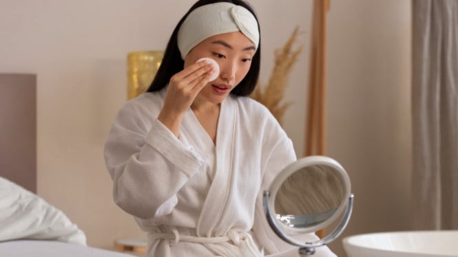 Ilustrasi membersihkan wajah, Micellar Water: Pembersih Praktis dengan Teknologi Misel, Cleansing Balm: Pembersih Lembut dengan Tekstur Meleleh, Cleansing Wipes: Pembersih Instan untuk Mobilitas Tinggi, Perbandingan Efektivitas dan Keawetan, Faktor Lain yang Perlu Dipertimbangkan