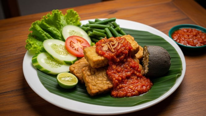 Ilustrasi tempe penyet, Bahan-Bahan yang Diperlukan, Langkah-Langkah Pembuatan, Tips untuk Hasil Terbaik, Manfaat Gizi Tempe Penyet, Mengapa Hidangan Ini Hemat?
