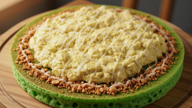 Ilustrasi martabak manis, Karakteristik Rasa Matcha: Elegansi dalam Setiap Gigitan, Resep Martabak Manis Durian Matcha, Rekomendasi Cara Menikmati Martabak Manis Durian Matcha, Tips Tambahan untuk Hasil Sempurna