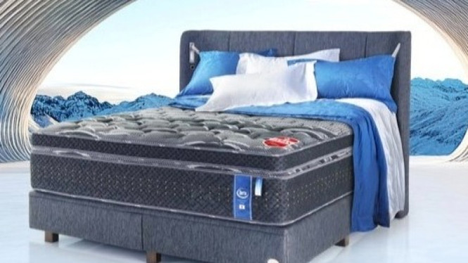 Ilustrasi tempat tidur, 1. 11-Zone Pocket Spring: Penopang Tubuh yang Presisi, 2. Triple BREATHABLE Point System: Kasur Selalu Kering &amp; Bersih, 3. Cooling Technology: Tidur Tanpa Gerah, 4. Fireblocker: Perlindungan Tambahan Saat Tidur, 5. Pillow Top &amp; Euro Top: Kenyamanan Lapis Pertama yang Berbeda