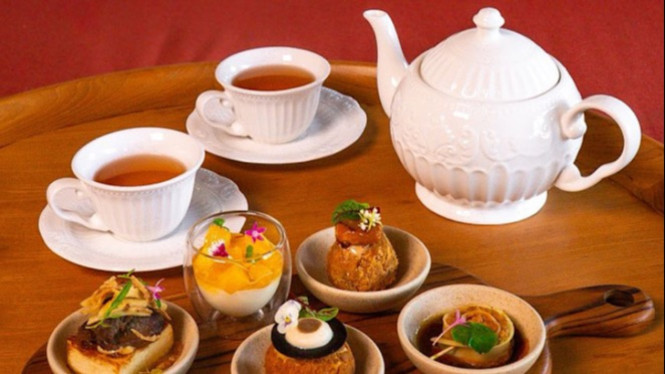 Ilustrasi afternoon tea