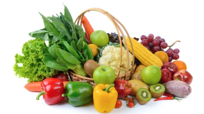 Ilustrasi Buah dan Sayur, 1. Kulit Kentang, 2. Kulit Wortel, 3. Kulit Jeruk, 4. Kulit Mentimun, 5. Kulit Pisang, 6. Kulit Apel