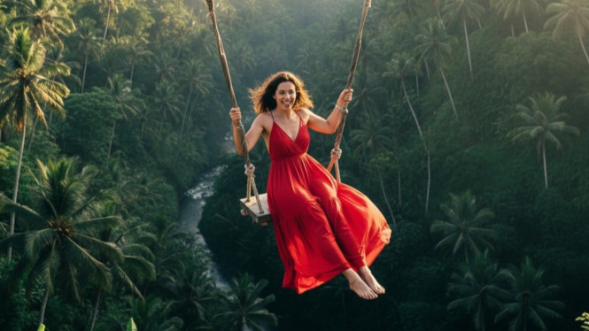 Ilustrasi foto di Bali