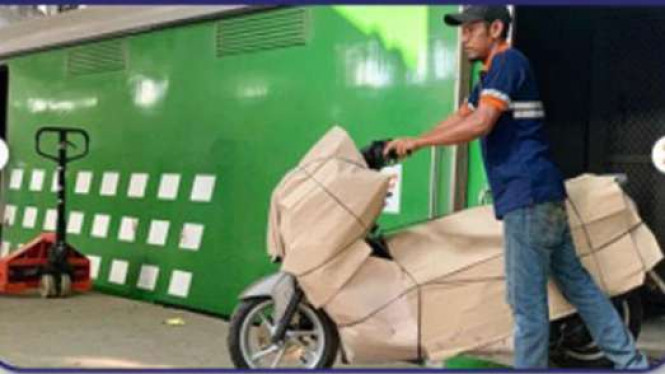 Kirim Motor Gratis saat Mudik Lebaran 2023
