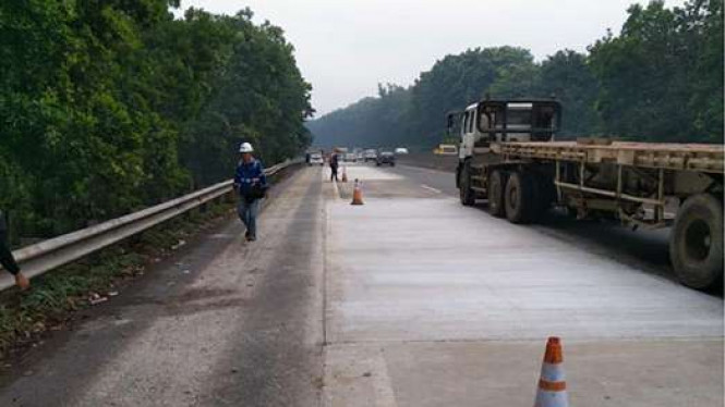 Perbaikan Jalan Tol Cipularang