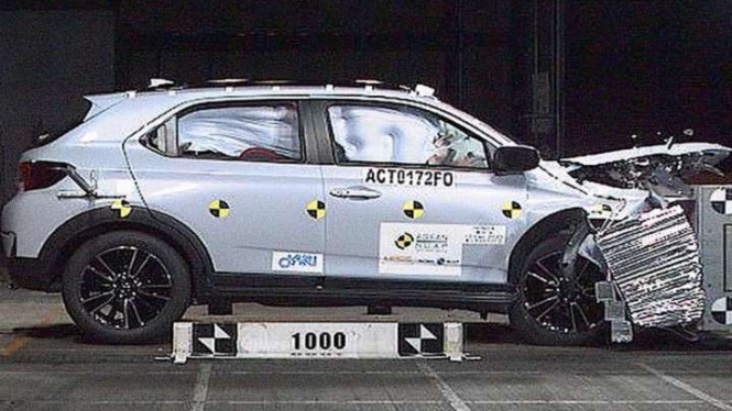 Honda WR-V raih lima bintang ASEAN NCAP