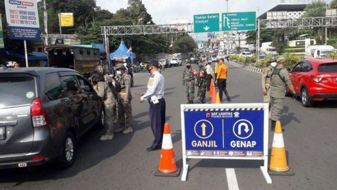 Ganjil genap Puncak