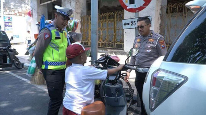 Sepeda listrik belum bisa ditilang