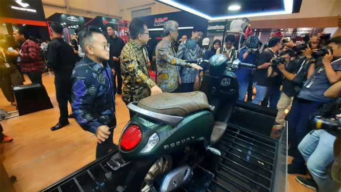 AHM Beri Garansi Rangka Motor Honda Selama 5 Tahun di IMOS 2023