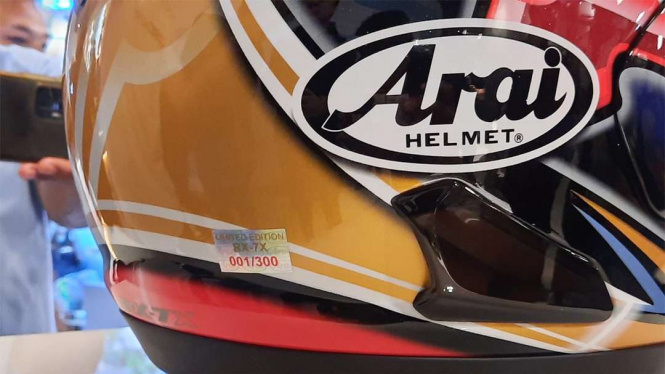 Helm Arai Langka Meluncur di Indonesia, Cuma Ada 300 unit Helm Arai Langka Meluncur di Indonesia, Cuma Ada 300 unit