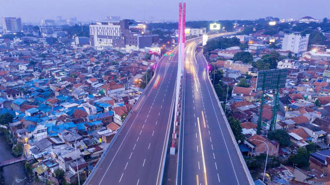 Jalan layang di Bandung tutup saat malam tahun baru Jalan layang di Bandung tutup saat malam tahun baru