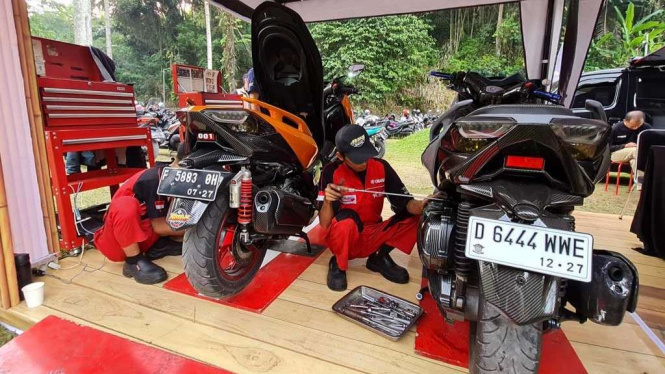 Yamaha Hadirkan Bengkel dan Pos Jaga Buat Kawal Pemudik Yamaha Hadirkan Bengkel dan Pos Jaga Buat Kawal Pemudik
