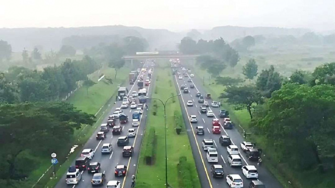 Lokasi contraflow saat Libur Nataru Lokasi contraflow saat Libur Nataru