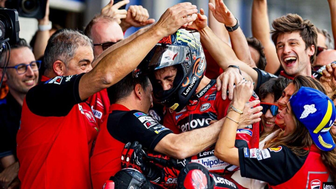 Klasemen MotoGP 2024: Francesco Bagnaia Tempel Jorge Martin
