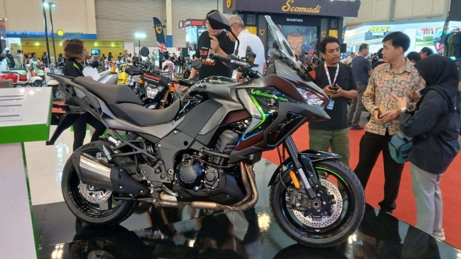 Kawasaki Versys 1.100 Cc Meluncur di IMOS 2024, Hanya Ada 6 Unit