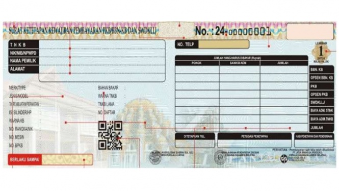 Tampilan STNK Tahun Depan Berubah, Ada Kolom Opsen
