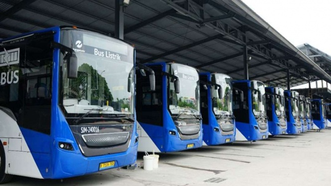 Bus listrik Transjakarta