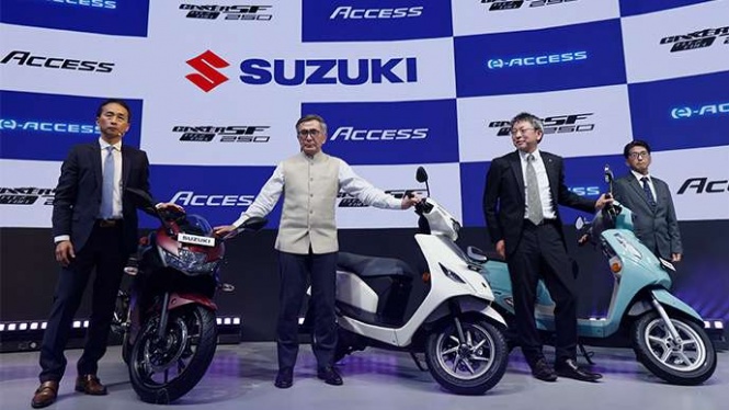 Suzuki Perkenalkan Motor Listrik Pertamanya, Harga Rp 22 Jutaan Suzuki Perkenalkan Motor Listrik Pertamanya, Harga Rp 22 Jutaan