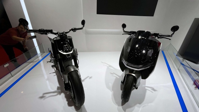 Dua Motor Listrik Konsep Honda Goda Pengunjung IIMS 2025