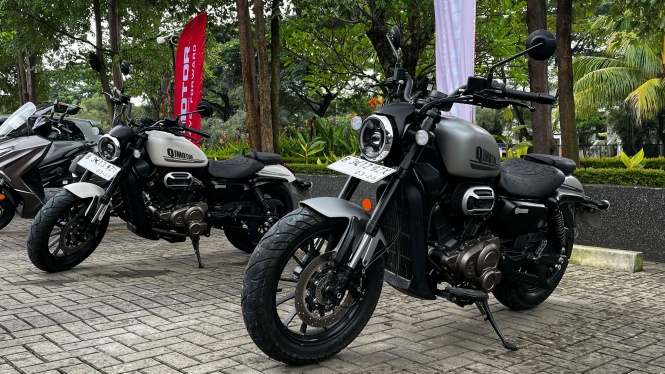 QJMotor Klaim Kantongi Ratusan SPK di IIMS, SRV250 Jadi Primadona
