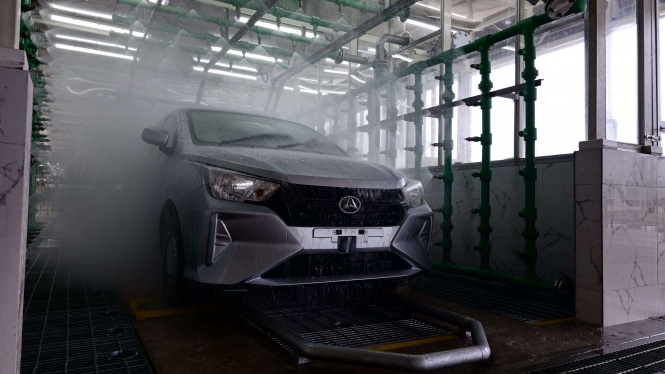 Begini Proses Produksi Ayla dan Agya di Pabrik Baru Daihatsu