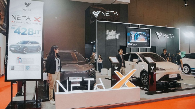 Neta Raih 328 SPK di IIMS 2025, Andalkan Dua Model