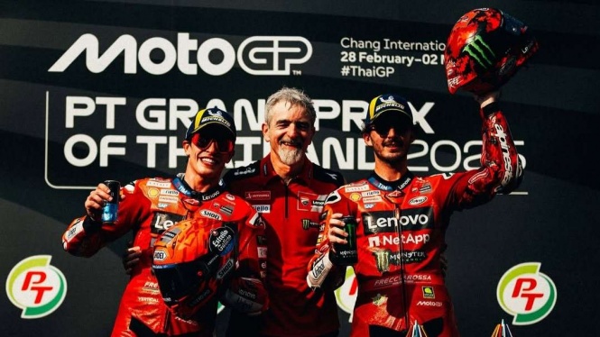 Link Live Streaming MotoGP Aragon 2025: Duel Bagnaia dan Marquez